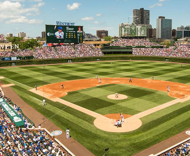 Contact of Wrigley Field, Chicago (phone, address)