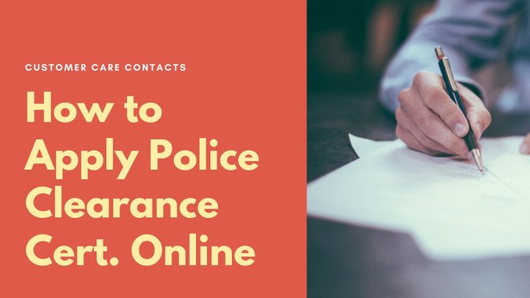 Applying for police clearance certificate online in India