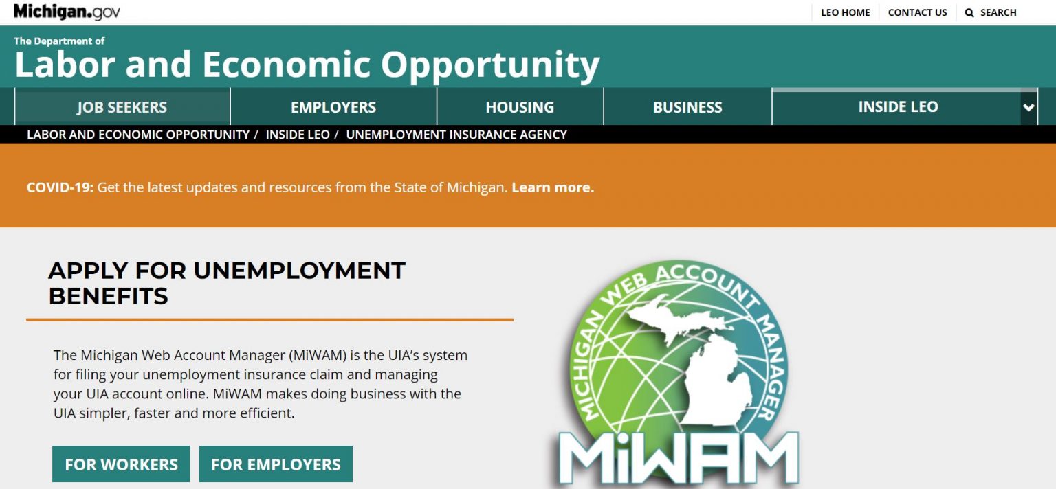 apply for unemployment online michigan