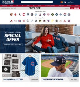 mlb gear shop