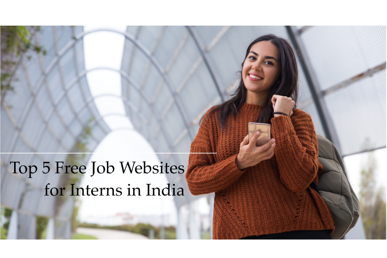 Top 5 free job websites for interns in India