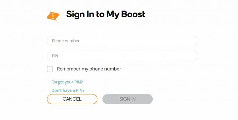 boost mobile number online