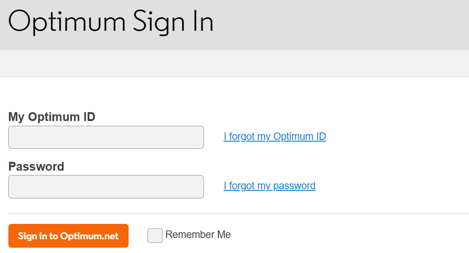 login optimum online